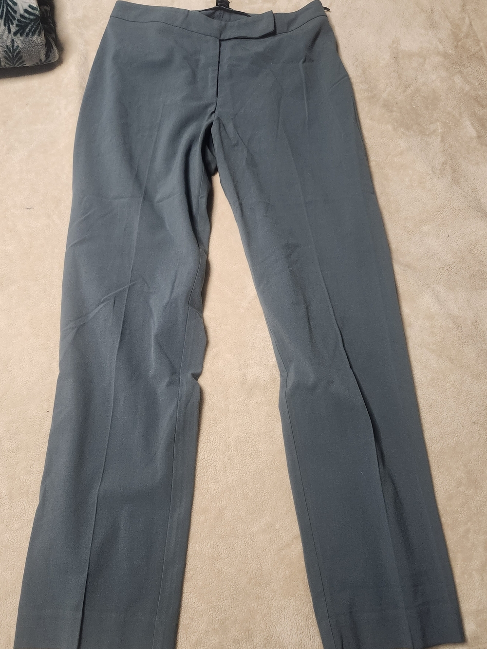 The Limited Women's Straight-Leg Dress Pants in Slate Blue